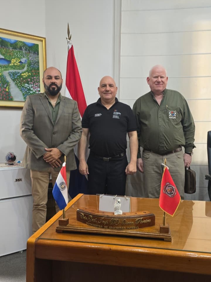Foto de la reunión de CICAPY con el Vice Ministro de Seguridad Nacional del Ministerio del Interior